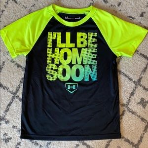 Under Armour Boys Heatgear Tee
